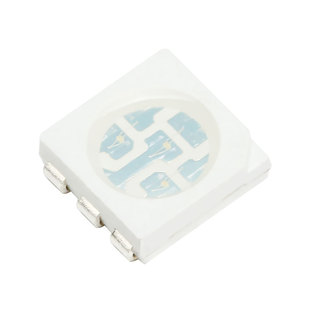 原装正品 5050贴片LED灯 七彩发光二极管 RGB 全彩色(10只)