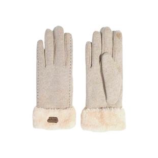 羊绒手套2025新款羊毛可触屏女士秋天冬季骑行电瓶车防风保暖防寒