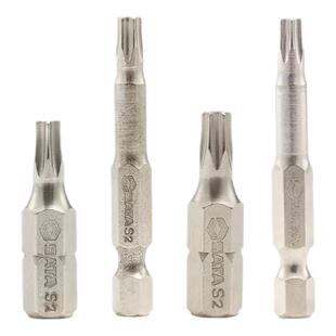 世达梅花六角批头高硬度t10/t20/t25/t30/t45/t50带孔花型披头