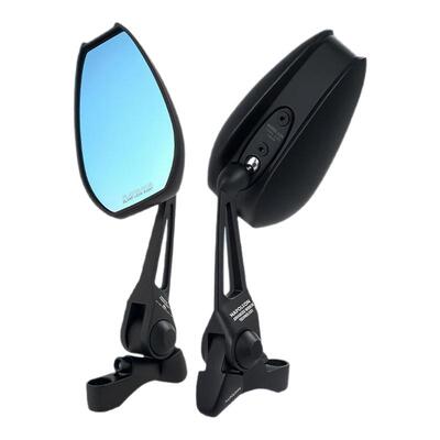 祖国AOS4后视镜适用于小牛九号电动车电瓶车摩托车反光镜改装蓝光