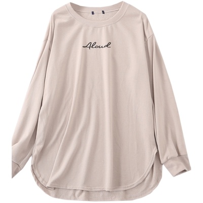 字母印花卫衣圆领春秋长袖