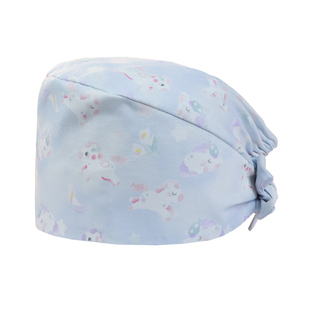 南欧鱼新款纯棉手术帽医生宠物口腔医师全棉工作帽女透气吸汗舒适