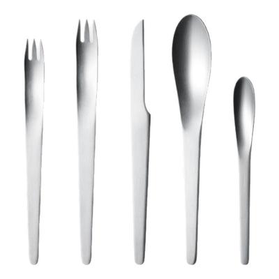 新年礼物GeorgJensen乔治杰生ARNEJACOBSEN餐具五件套刀叉餐勺