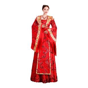 武则天古装汉服女2025新款皇后娘娘舞台演出女装套装唐朝贵妃服装