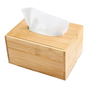 创意纸巾盒家用客厅餐厅茶几桌面餐巾纸收纳盒卧室竹木抽纸盒简约
