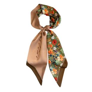 长条小丝巾女丝带春秋搭配衬衫西装护颈围脖子薄围巾装饰领带复古