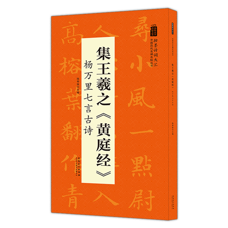 集王羲之黄庭经杨万里七言古诗翰墨诗词大汇陆有珠著中国历代名碑名帖成人楷书毛笔字帖米字格书法字帖临摹教材初学者入门书籍