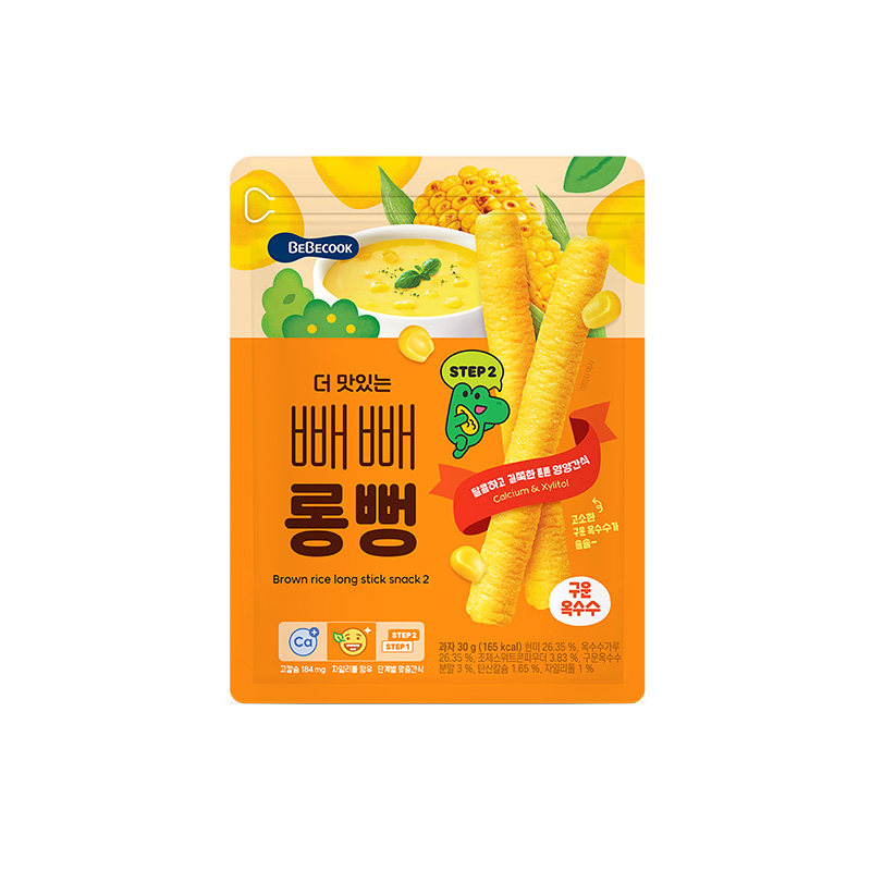 Bebecook长米条磨牙棒饼干零食