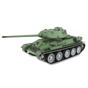 遥控坦克苏T34金属成人电动对战四驱越野遥控车模型男孩玩具3909