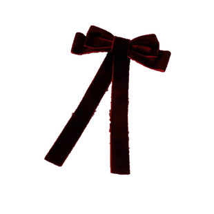 丝绒主题领结衬衫女jk蝴蝶结衬衣飘带职业领花学院风别针领带配饰