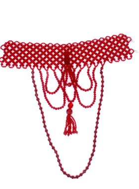 项链卿手作水晶欧式复古长流苏