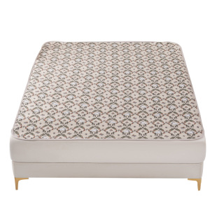 英氏儿童凉席夏季母婴席子宿舍单人婴儿可用空调软席床笠蘑菇兔兔