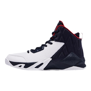 乔丹篮球鞋男鞋高帮2026冬季新款学生实战战靴透气耐磨缓震球鞋男