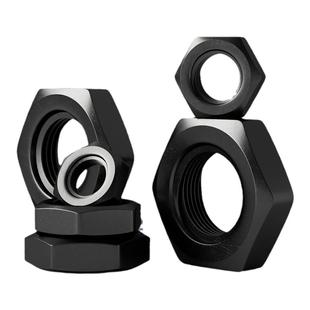 8.8级高强度细牙六角螺母细扣丝扁薄螺帽M8M10M12M14M16M20*1*1.5