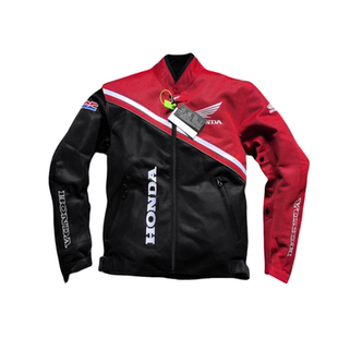 新款摩托车骑行服夹克男女夏季透气网眼机车街车赛车服CE护甲防摔