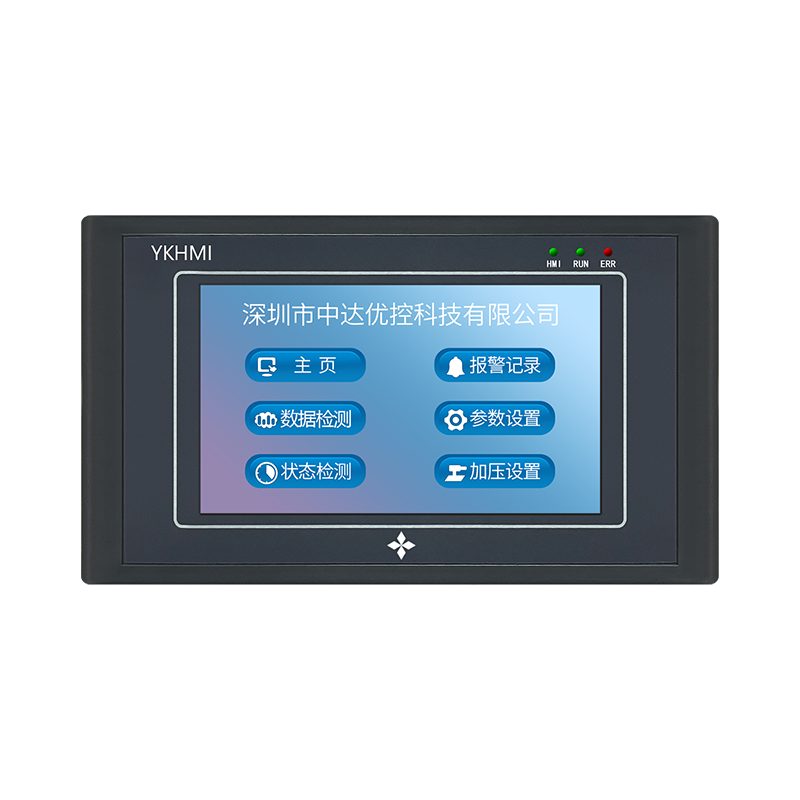 中达优控触摸屏PLC一体机