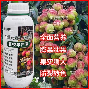 荔枝丰产素全能型横大素叶面肥膨大果实妃子笑荔枝专用微量元素