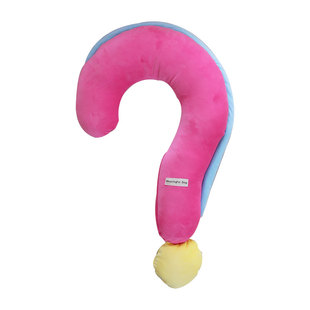 狗枕头 宠物专用小枕头可拆洗法斗柯基秋冬问号枕头下巴垫陪睡垫