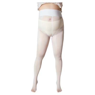 马油丝袜大码女胖mm300斤打底袜夏季性感极光油亮白色黑色连裤袜