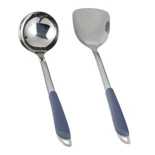 不锈钢铲勺套装锅铲大漏勺汤勺大号盛汤炒菜铲子厨具全套家用炒勺