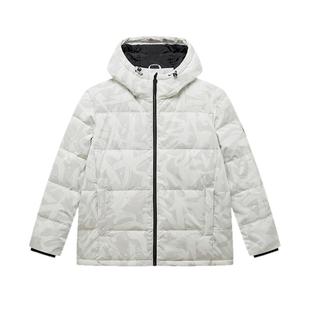 特步羽绒服男士新款冬季保暖加厚男装外套运动上衣976429190368