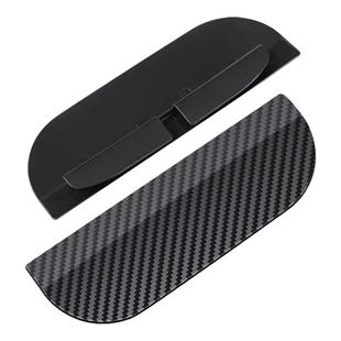 汽车后视镜雨眉碳纤卡扣式挡雨板反光倒车镜车窗防雨防尘遮雨神器