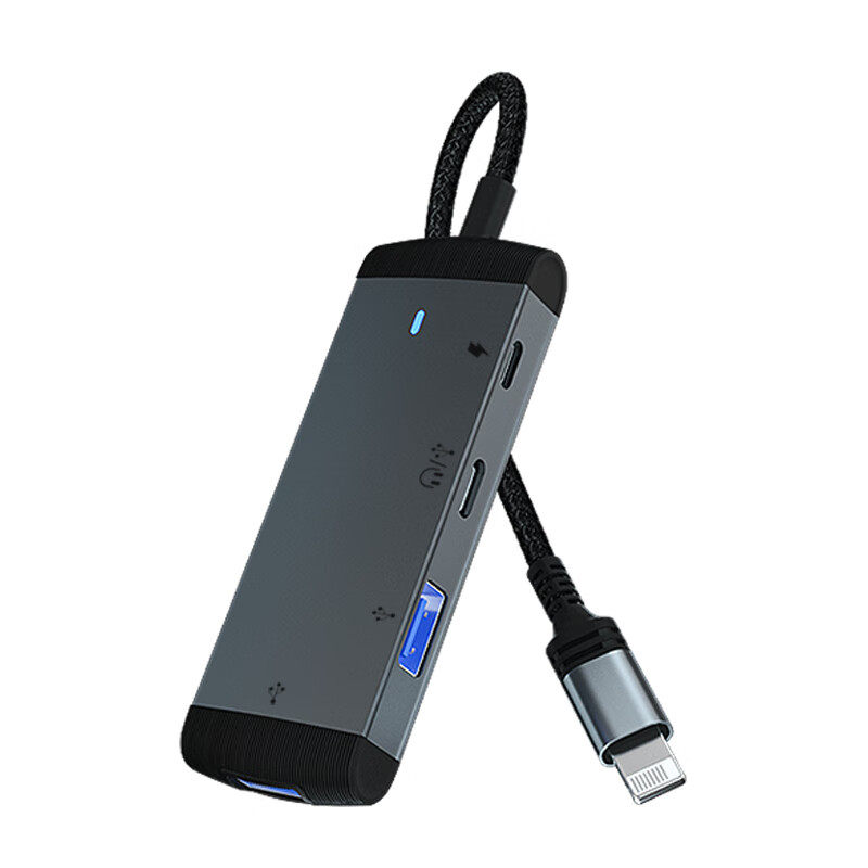 otg转接头适用苹果手机移动硬盘固态u盘转换器iPhone转换头平板iPad通用转接器USB3.0下载外接相机鼠标U优盘