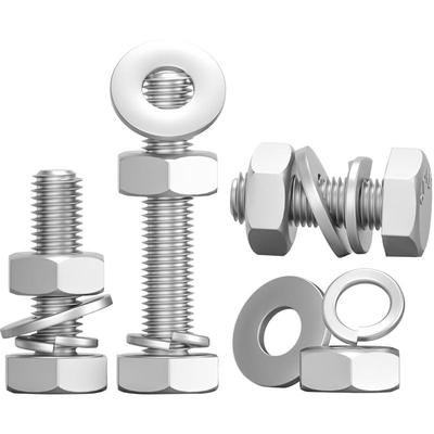 316不锈钢外六角螺丝螺母套装