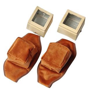 家用随身灸楠竹艾灸盒灸具带控烟布套温灸无烟艾灸暖宫灸新手推荐