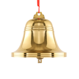 铜铃铛大铜钟学校圣诞节装饰铜钟敲钟摇铃吊饰钟门口老式门铃古典