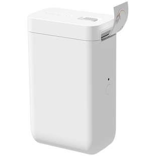 精臣D101标签打印机姓名贴纸家用小型手持便携式蓝牙热敏打印机打价格彩色透明防水不干胶便签手账智能标签机