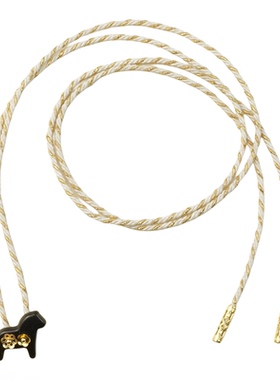 新中式小马项链镀24K金国风吊坠