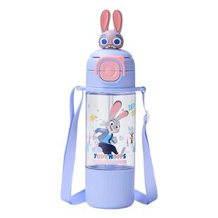 迪士尼儿童水杯上学专用大容量双饮水杯男女幼儿园小学生水壶便携