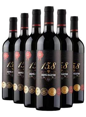 喆斐尔15.8度稀有高度干红葡萄酒送礼酒吧ktv红酒750ml