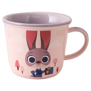 疯狂动物城可爱陶瓷马克杯儿童带刻度水杯子情侣早餐咖啡杯伴手礼