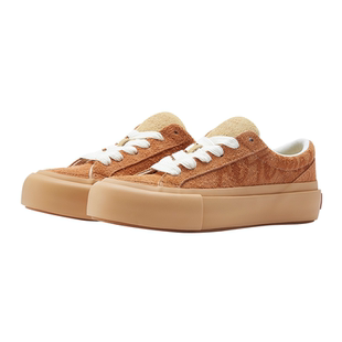 MATNUT x OF x 24KGOLDN美拉德穿搭厚底增高 橙色枫叶板鞋 面包鞋