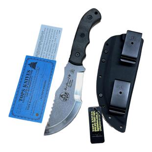 美国进口TOPS托普斯TomBrown Tracker追踪者户外生存求生刀