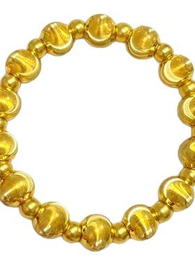 高货爆闪黄金猫眼石手链