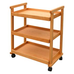 多功能画车美术专用油画工具车移动画车三层木质小推车油画颜料画材画具置物架绘画工具收纳车写生画凳画架车