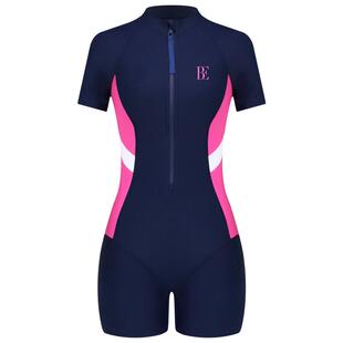 BE范德安MIX系列连体泳衣女士亲肤透气舒适显瘦欧美高级竞速温泉