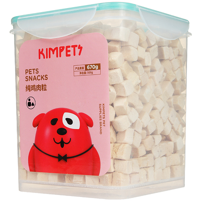 kimpets狗狗冻干零食超大桶装