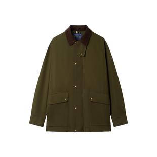 Teenie Weenie小熊男装灯芯绒领英伦复古通勤猎装夹克外套