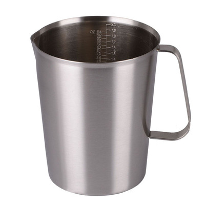 不锈钢带刻度奶茶店实验量杯