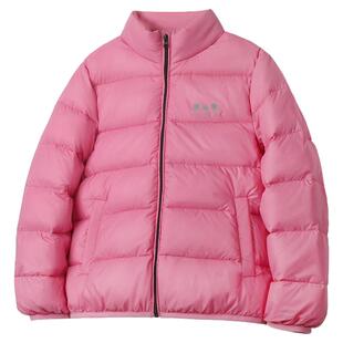 咕噜日记童装儿童羽绒服立领2025冬季男童轻薄款冬装女童羽绒外套
