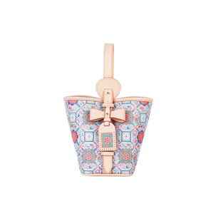 手工包包diy真皮材料包新中式宋锦包防尘袋改亲手做蝴蝶结水桶包