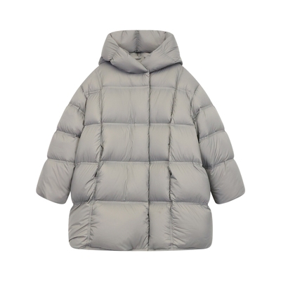 ei童装儿童长款连帽羽绒服