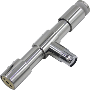 淋浴房配件浴场卫生间浴室玻璃门隔断浴帘杆接头不锈钢吊夹拉杆头