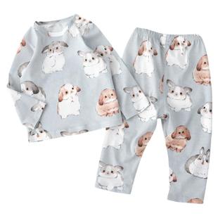 WHYLOOK 宝宝内衣套装婴幼儿衣服春秋家居服睡衣纯棉秋衣秋裤分体