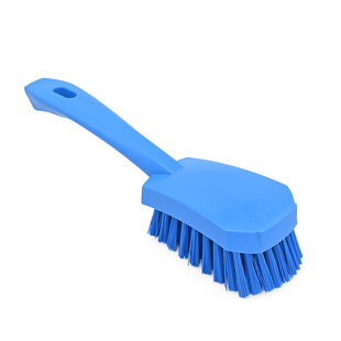 食安库短柄硬毛手刷食品级不掉毛耐高温清洁刷子食品厂餐饮制药厂