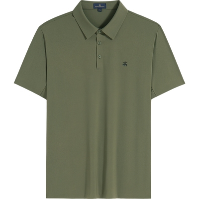 布克兄弟25男士logo点缀POLO衫